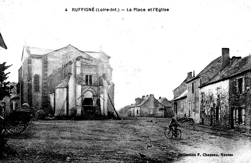 Ville de Ruffign (Bretagne).