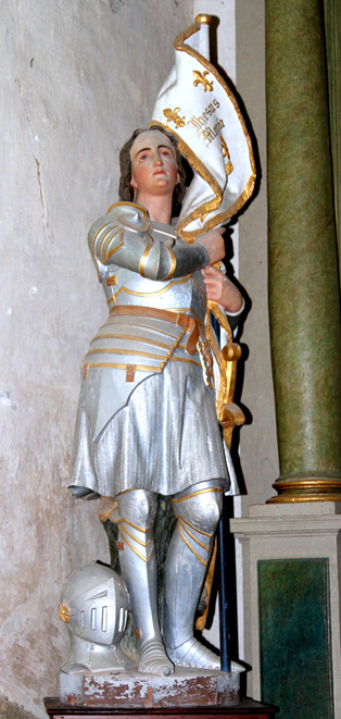 Statue de l'glise Notre-Dame de Runan (Bretagne)