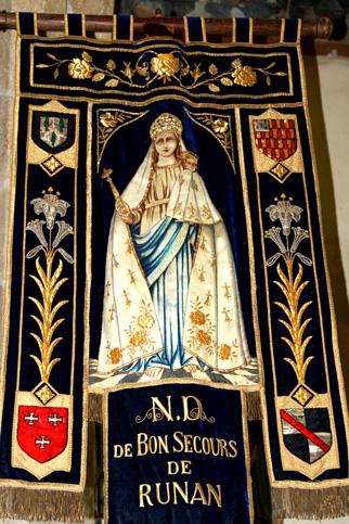 Bannire de l'glise Notre-Dame de Runan (Bretagne)