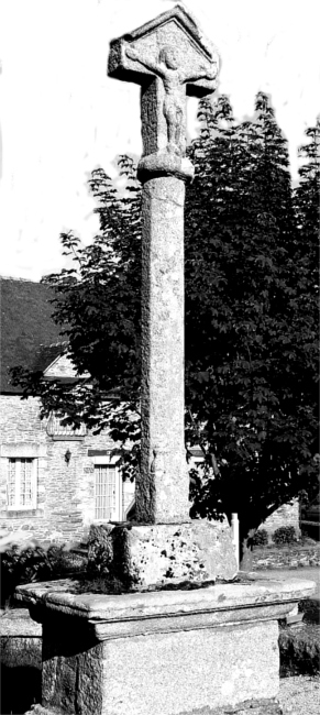 La croix de Saint-Abraham (Bretagne).