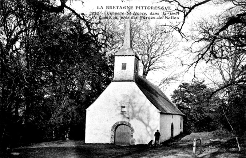 Chapelle Saint-Ignace de Saint-Aignan (Bretagne).