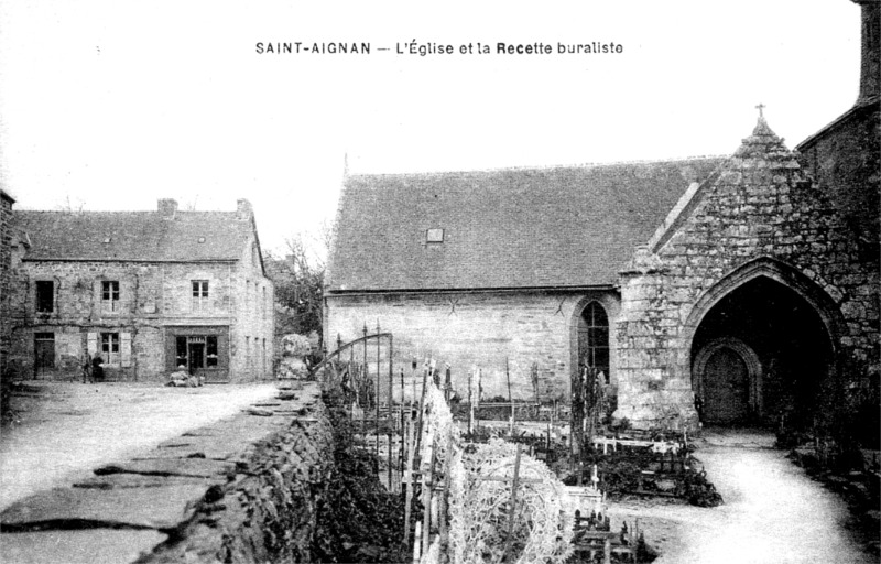 Ville de Saint-Aignan (Bretagne).