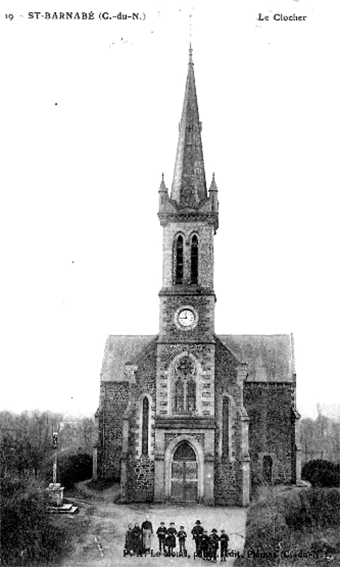 Eglise de Saint-Barnab (Bretagne).