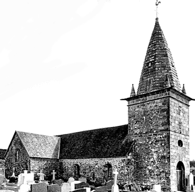 Eglise de Saint-Bihy (Bretagne).