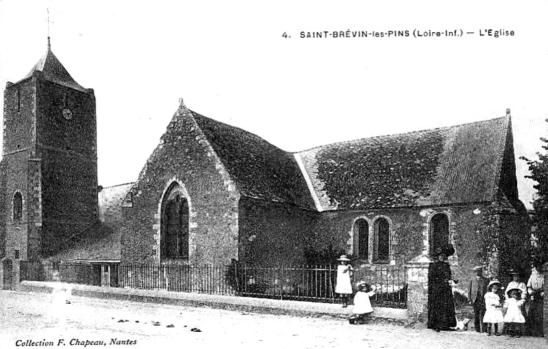 Eglise de Saint-Brevin-les-Pins (anciennement en Bretagne).