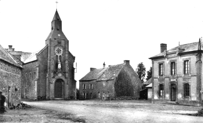 Eglise de Saint-Brieuc-de-Mauron (Bretagne).