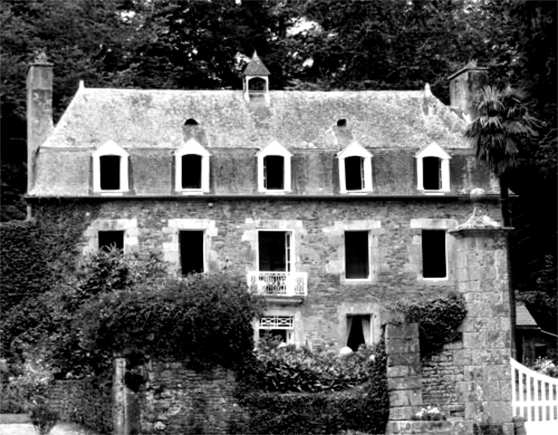 Manoir de la Gaptire ou Gabetire  Saint-Brieuc-de-Mauron (Bretagne).
