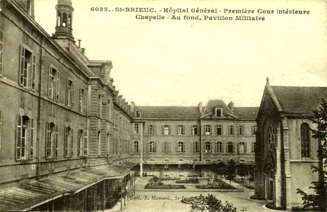 Hpital de Saint-Brieuc (Bretagne).