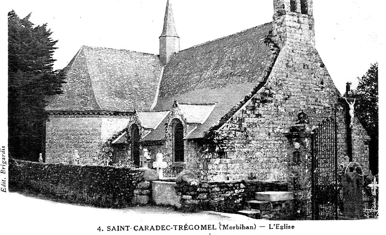 Eglise de Saint-Caradec-Trgomel (Bretagne).