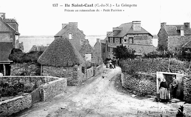 Ville de Saint-Cast-le-Guildo (Bretagne).