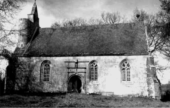 Saint-Clet (Bretagne) : la chapelle Notre-Dame de Clrin.
