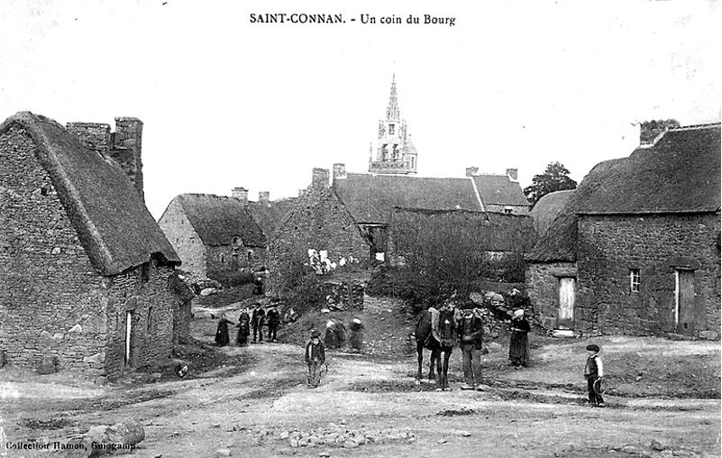 Ville de Saint-Connan (Bretagne).