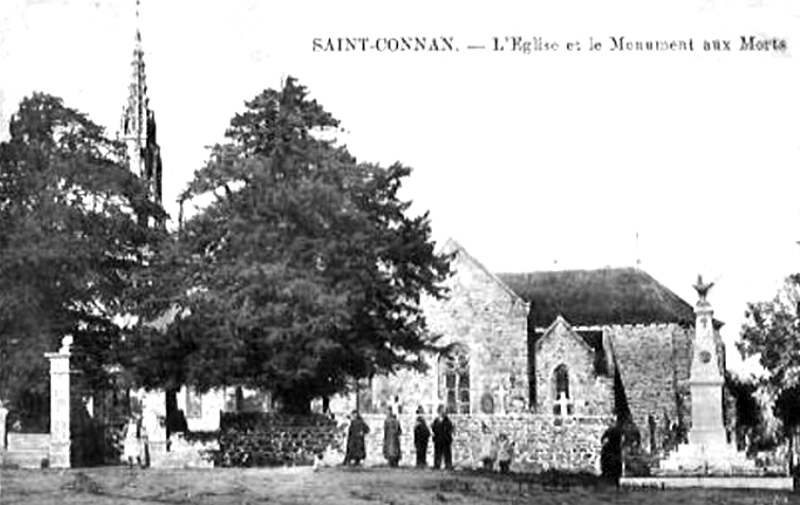 Eglise de Saint-Connan (Bretagne).
