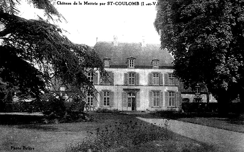 Chteau Mettrie de Saint-Coulomb (Bretagne)
