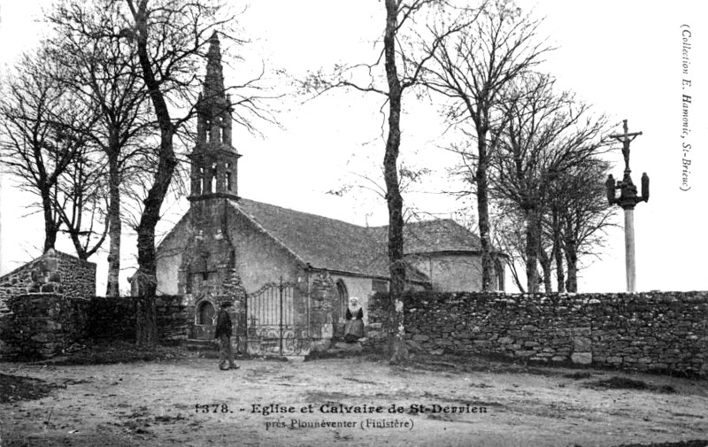Eglise de Saint-Derrien (Bretagne).