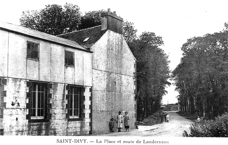 Ville de Saint-Divy (Bretagne).