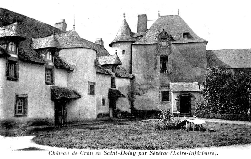 Chteau du Cran  Saint-Dolay (Bretagne).