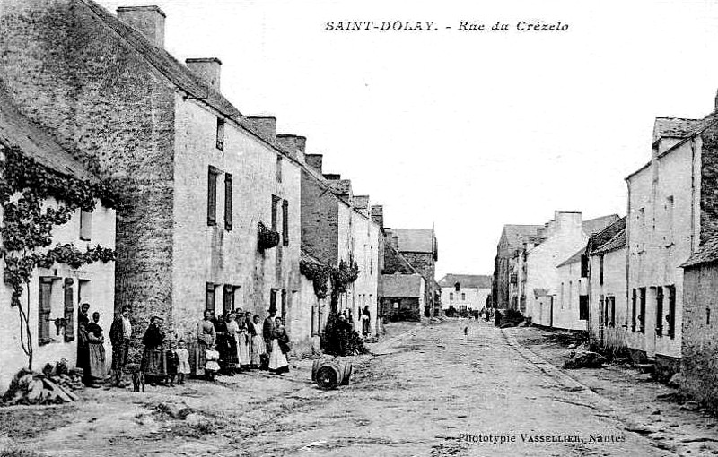 Ville de Saint-Dolay (Bretagne).