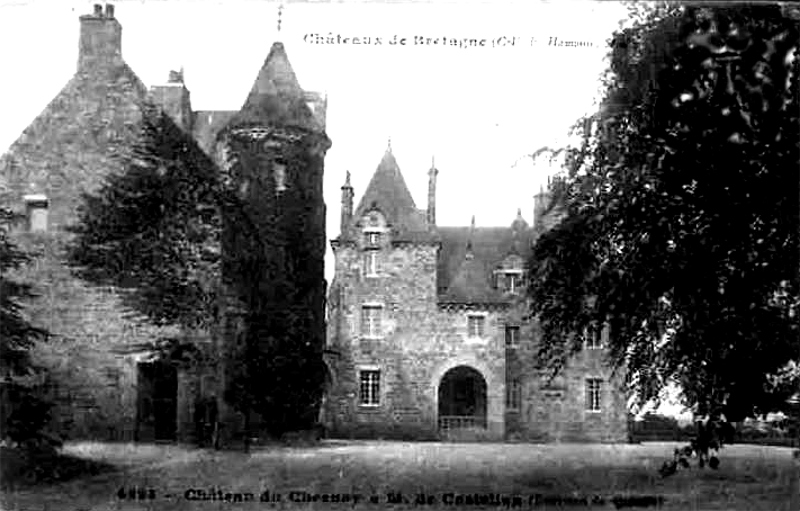 Chteau du Chesnay  Saint-Donan (Bretagne).