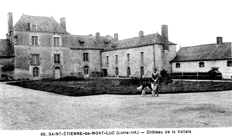 Chteau de la Vallais  Saint-Etienne-de-Montluc (Bretagne).