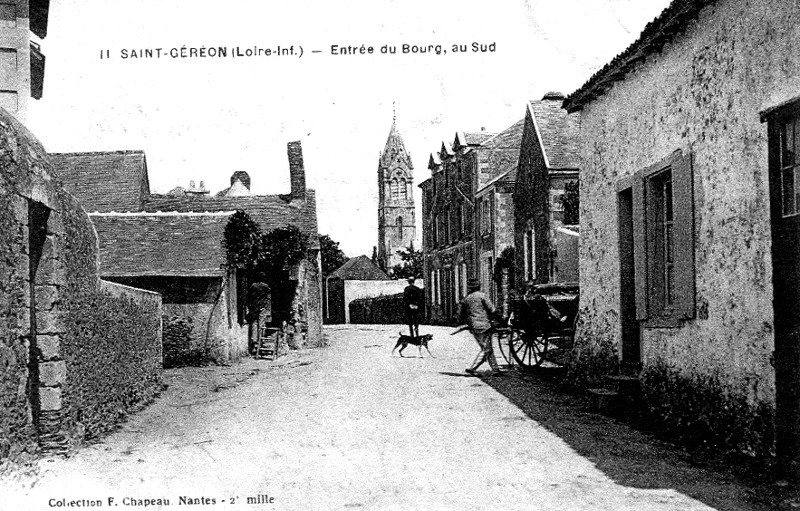Ville de Gron (anciennement en Bretagne).