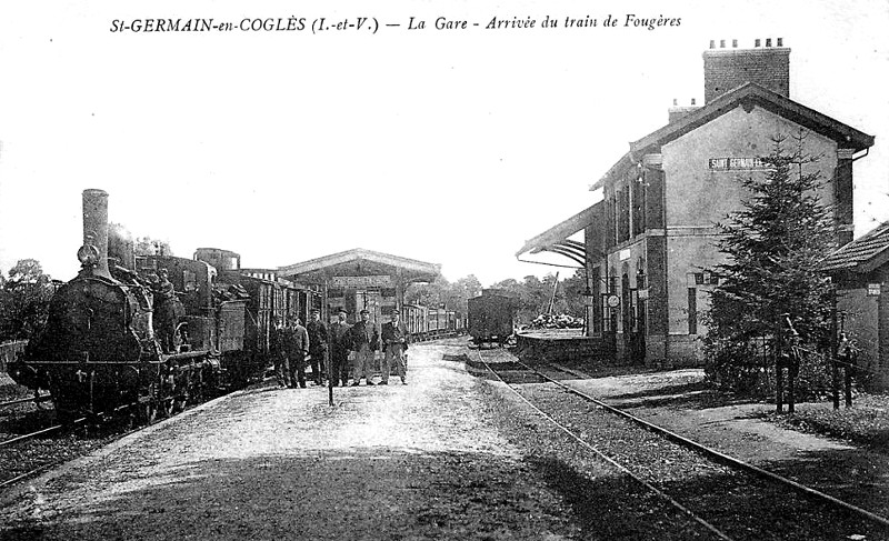 Ville de Saint-Georges-de-Cogls (Bretagne).