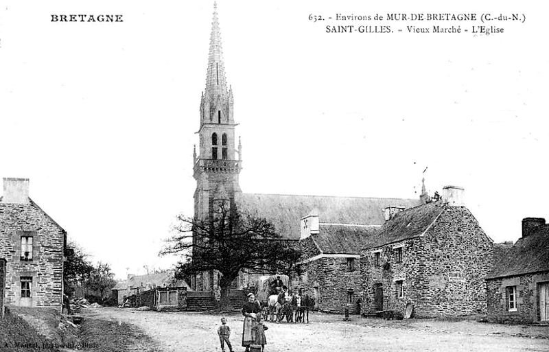 Eglise de Saint-Gilles-Vieux-March (Bretagne).