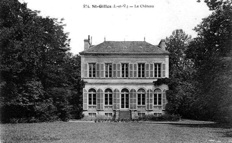 Chteau de Saint-Gilles (Bretagne).