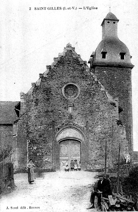 Eglise de Saint-Gilles (Bretagne).