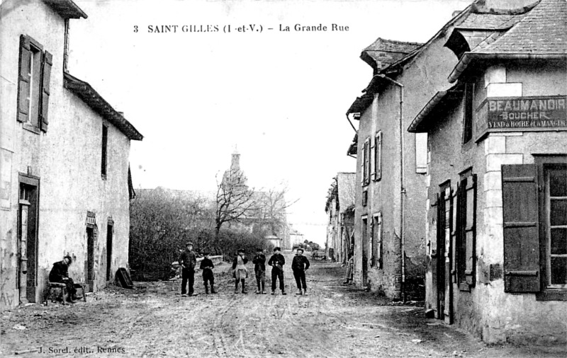 Ville de Saint-Gilles (Bretagne).