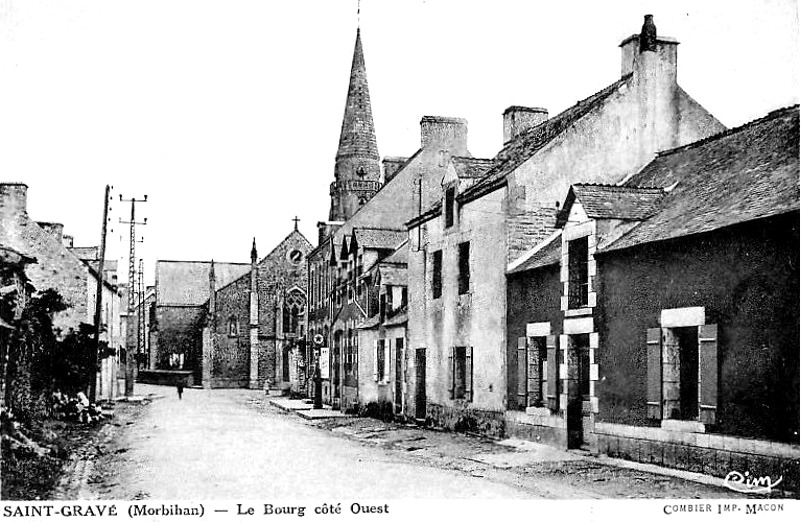 Ville de Saint-Grav (Bretagne).