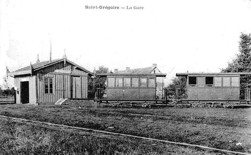 Gare de Saint-Grgoire (Bretagne).