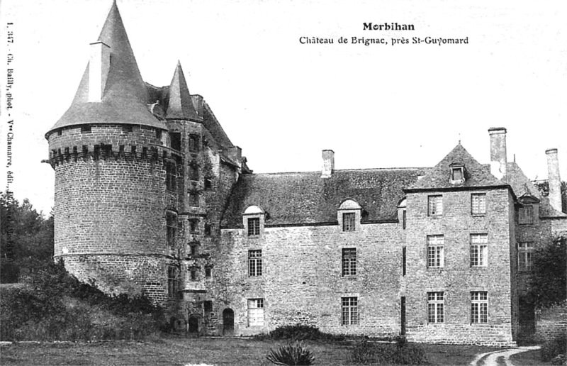 Chteau de Brignac  Saint-Guyomard (Bretagne).