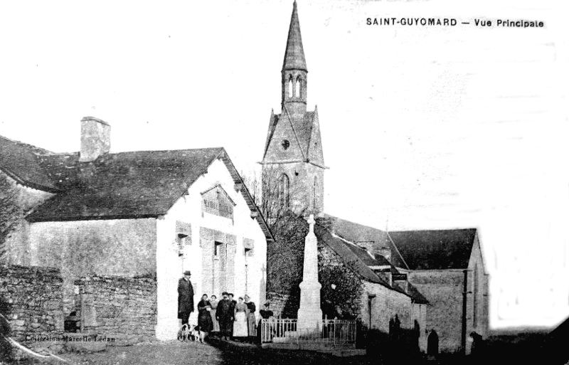 Ville de Saint-Guyomard (Bretagne).
