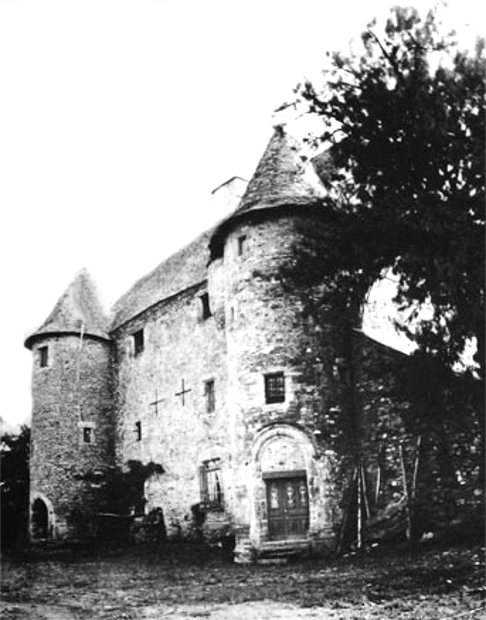 Chteau ou Cour de Bovrel  Saint-Guyomard (Bretagne).