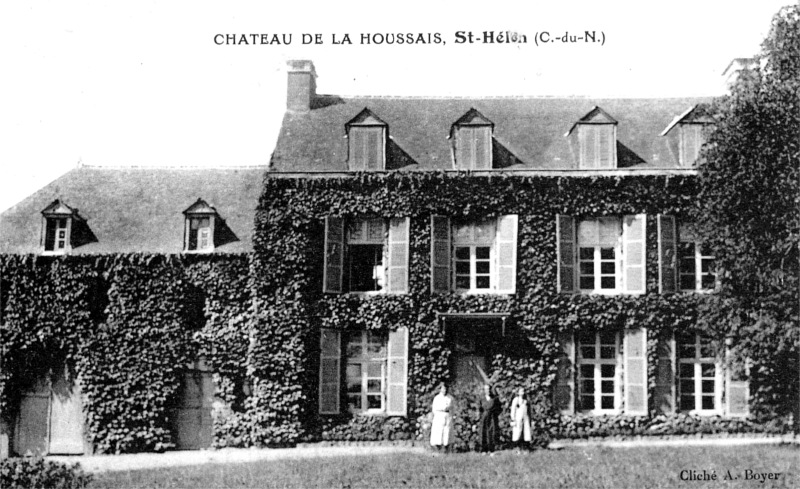Manoir de la Houssais  Saint-Hlen (Bretagne).
