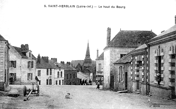 Ville de Saint-Herblain, historiquement en Bretagne.