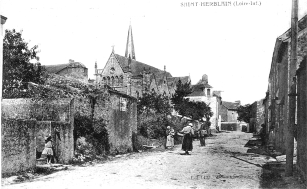 Ville de Saint-Herblain, historiquement en Bretagne.