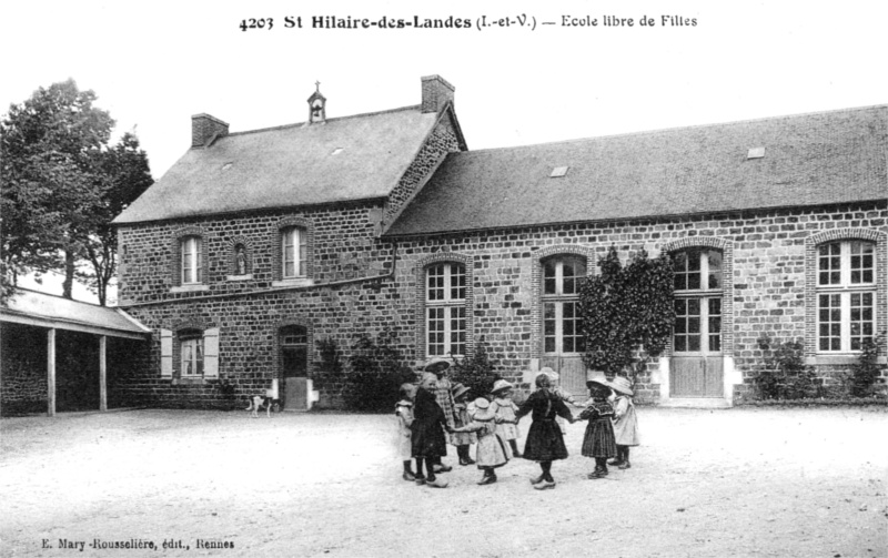 Ville de Saint-Hilaire-des-Landes (Bretagne).