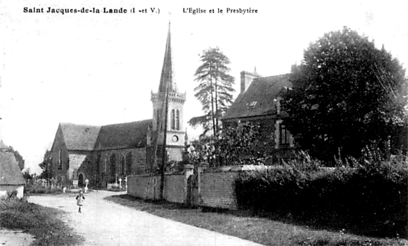 Ville de Saint-Jacques-de-la-Lande (Bretagne).