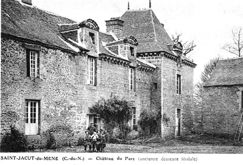 Château du Parc en Saint-Jacut-du-Mené (Bretagne).