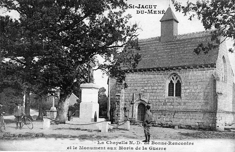 Chapelle de Saint-Jacut-du-Mené (Bretagne).