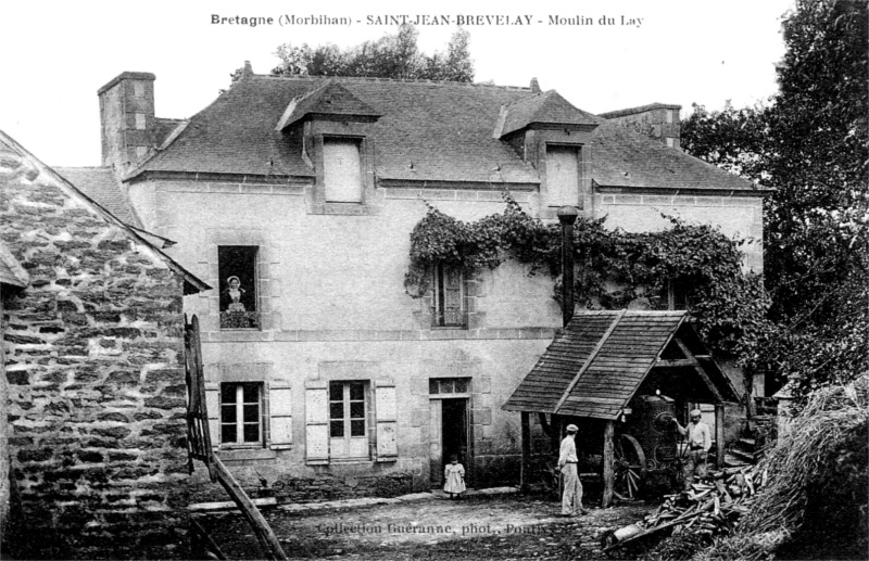Moulin de Saint-Jean-Brvelay (Bretagne).