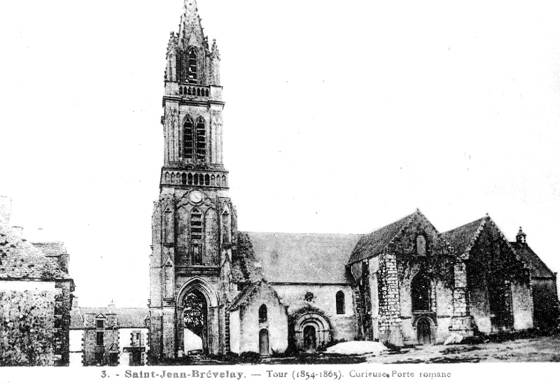 Eglise de Saint-Jean-Brvelay (Bretagne).