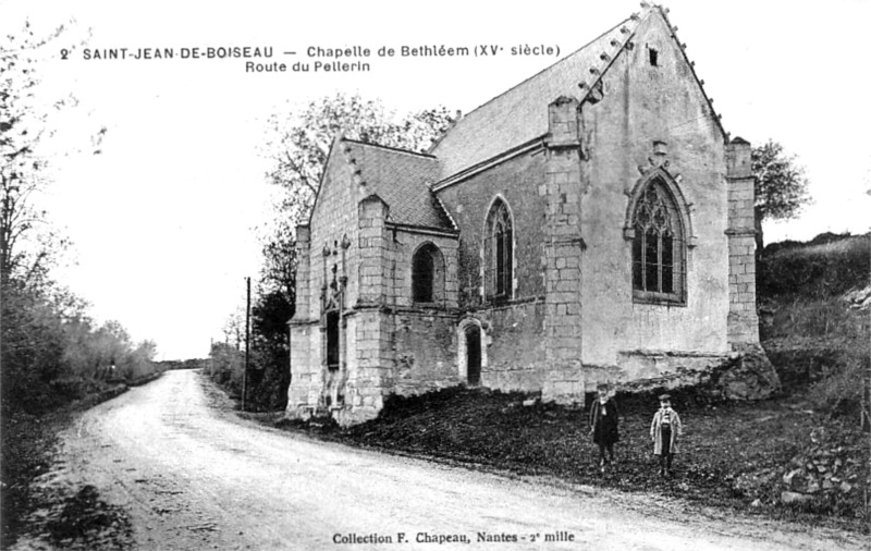 Chapelle de Bethlem  Saint-Jean-de-Boiseau (Bretagne).