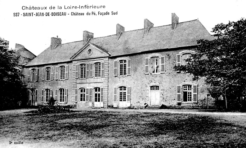 Chteau du P  Saint-Jean-de-Boiseau (Bretagne).