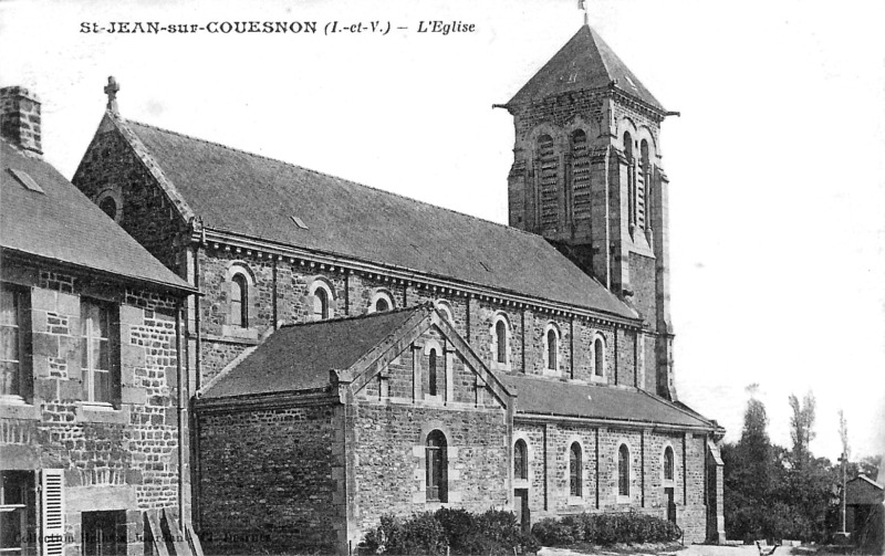 Eglise de Saint-Jean-sur-Couesnon (Bretagne).