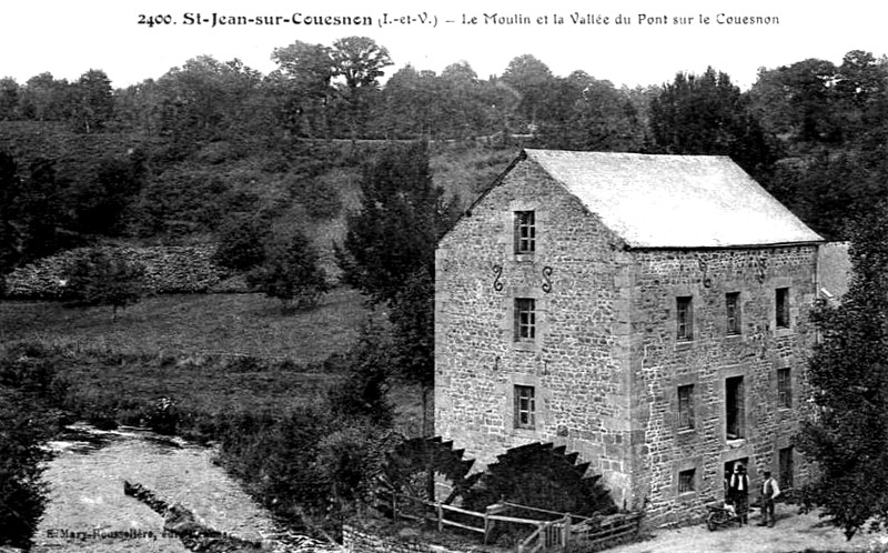 Moulin de Saint-Jean-sur-Couesnon (Bretagne).