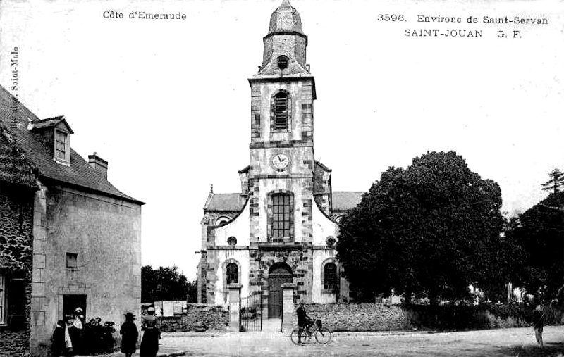Eglise de Saint-Jouan-des-Gurets (Bretagne).