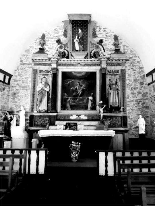 Chapelle Sainte-Anne  Saint-Julien-de-Vouvantes (anciennement en Bretagne).